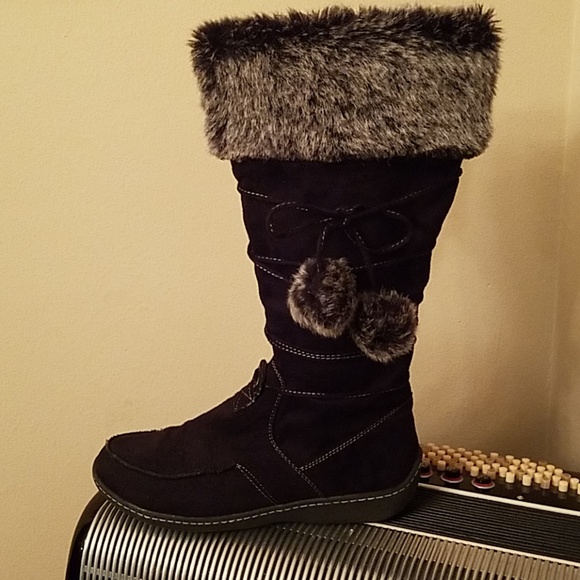payless fur boots